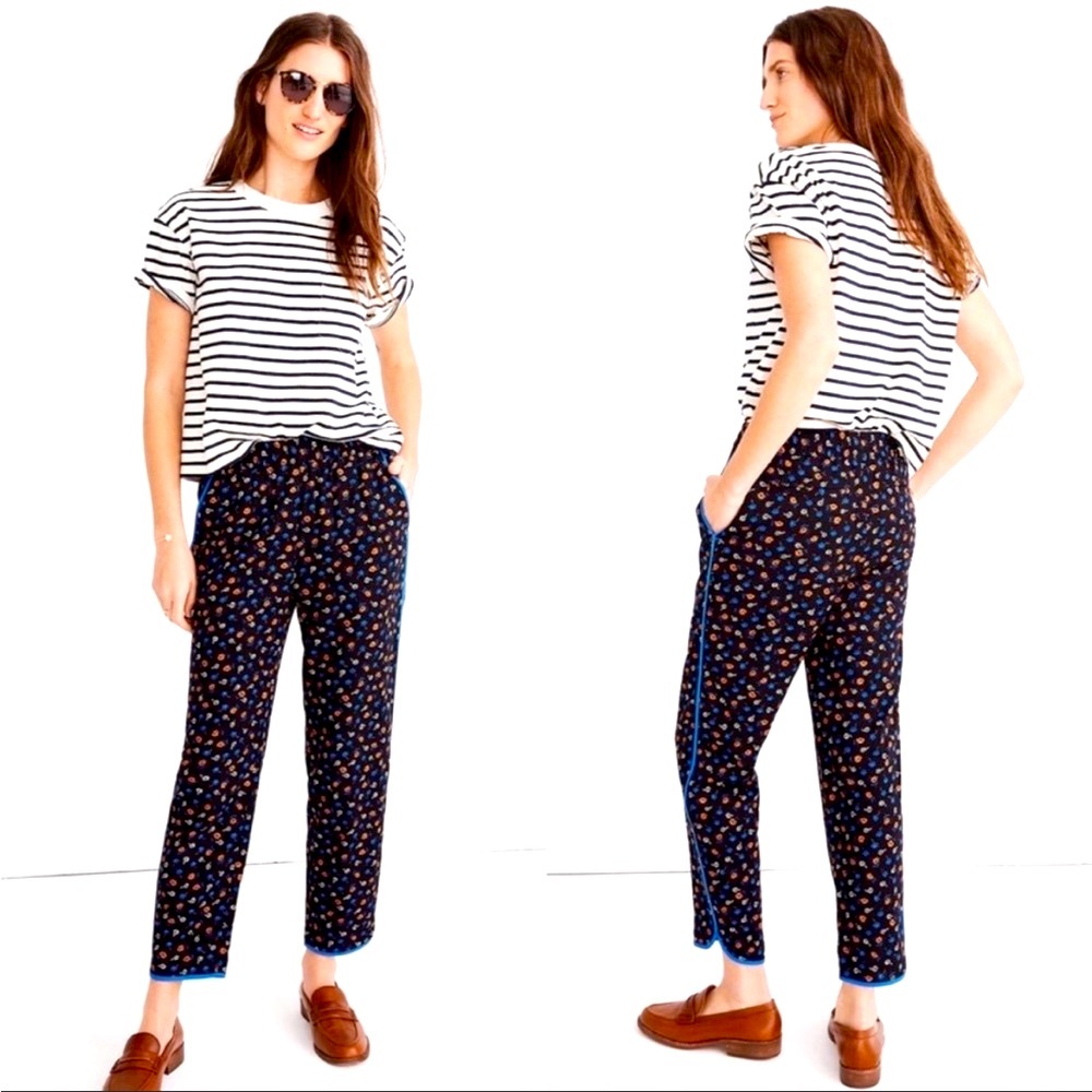 MADEWELL Track Trousers In Prairie Posies